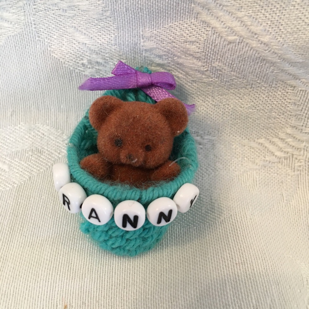 GRANNY personalized teddy bear pin-NEW